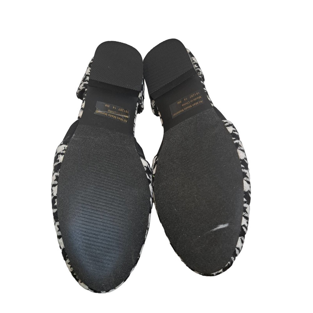 Angel Steps Houndstooth Flats Size 8M - Picture 5 of 6
